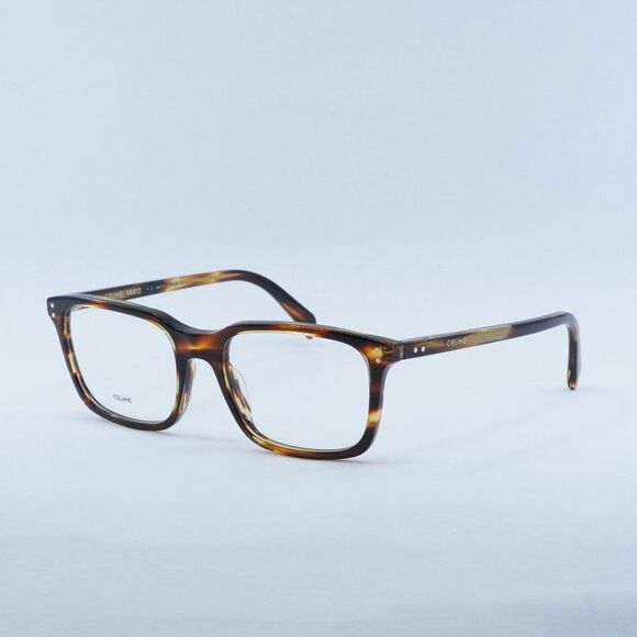 NEW CELINE CL50081I 056 HAVANA EYEGLASSES - Picture 1 of 9